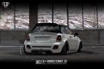 Mini Cooper by Liberty Walk 2015 года